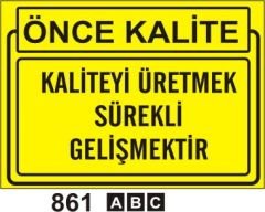 Kaliteyi Üretmek Sürekli Gelişmektir