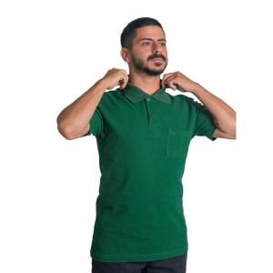 Polo Yaka Tişört Benetton Yeşil
