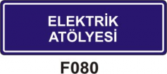 Elektirik Atölyesi Levhası