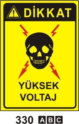 Yüksek Voltaj Levhası