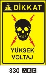 Yüksek Voltaj Levhası