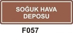 Soğuk Hava Deposu Levhası