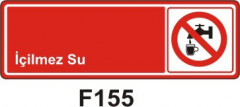 İçilmez Su Levhası