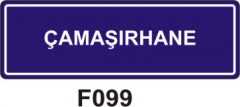 Çamaşırhane Levhası
