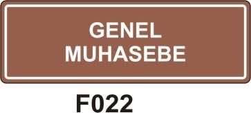 Genel Muhasebe Levhası