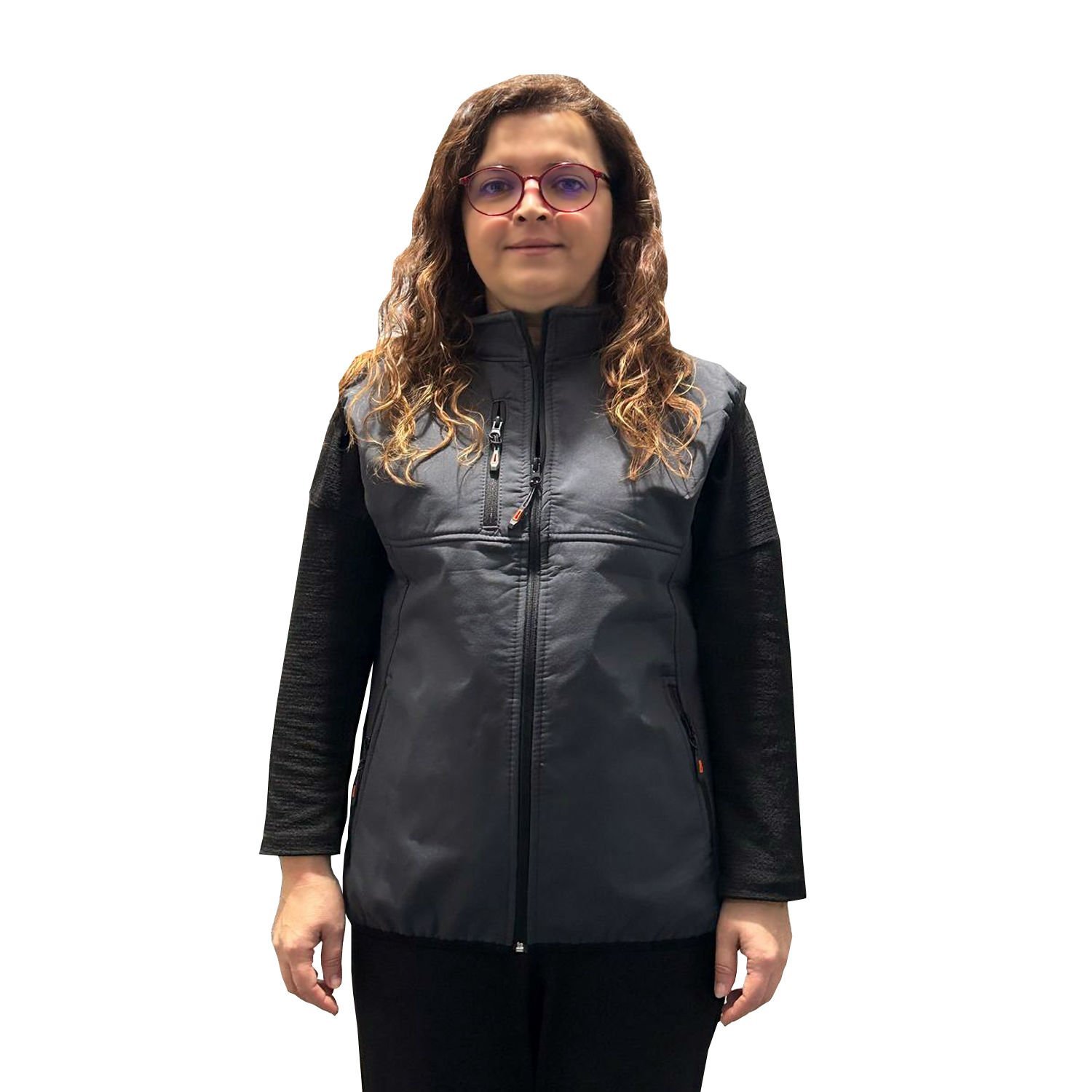 Buriş Softshell İş Yeleği Gri