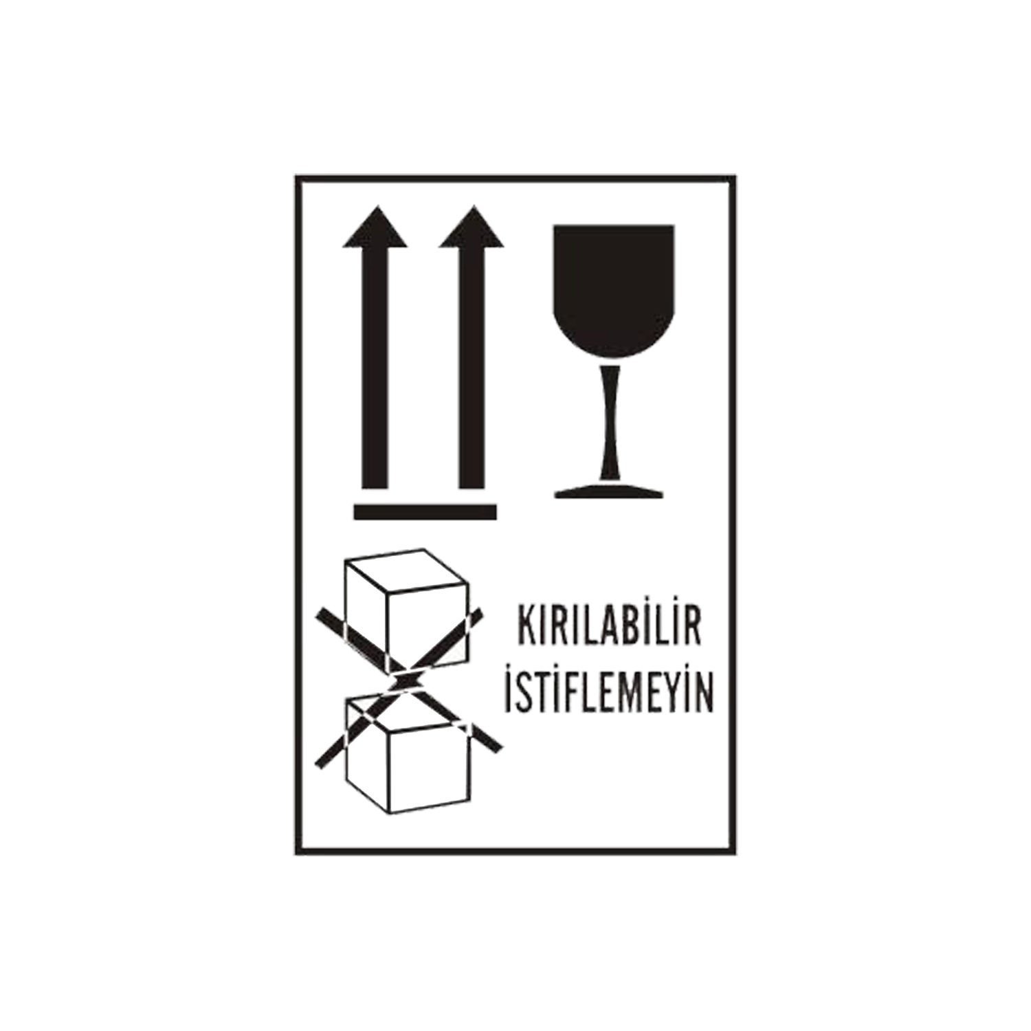 Transport Etiketleri (Kırılabilir İstiflemeyin Etiketi)