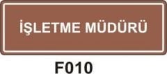 İşletme Müdürü
