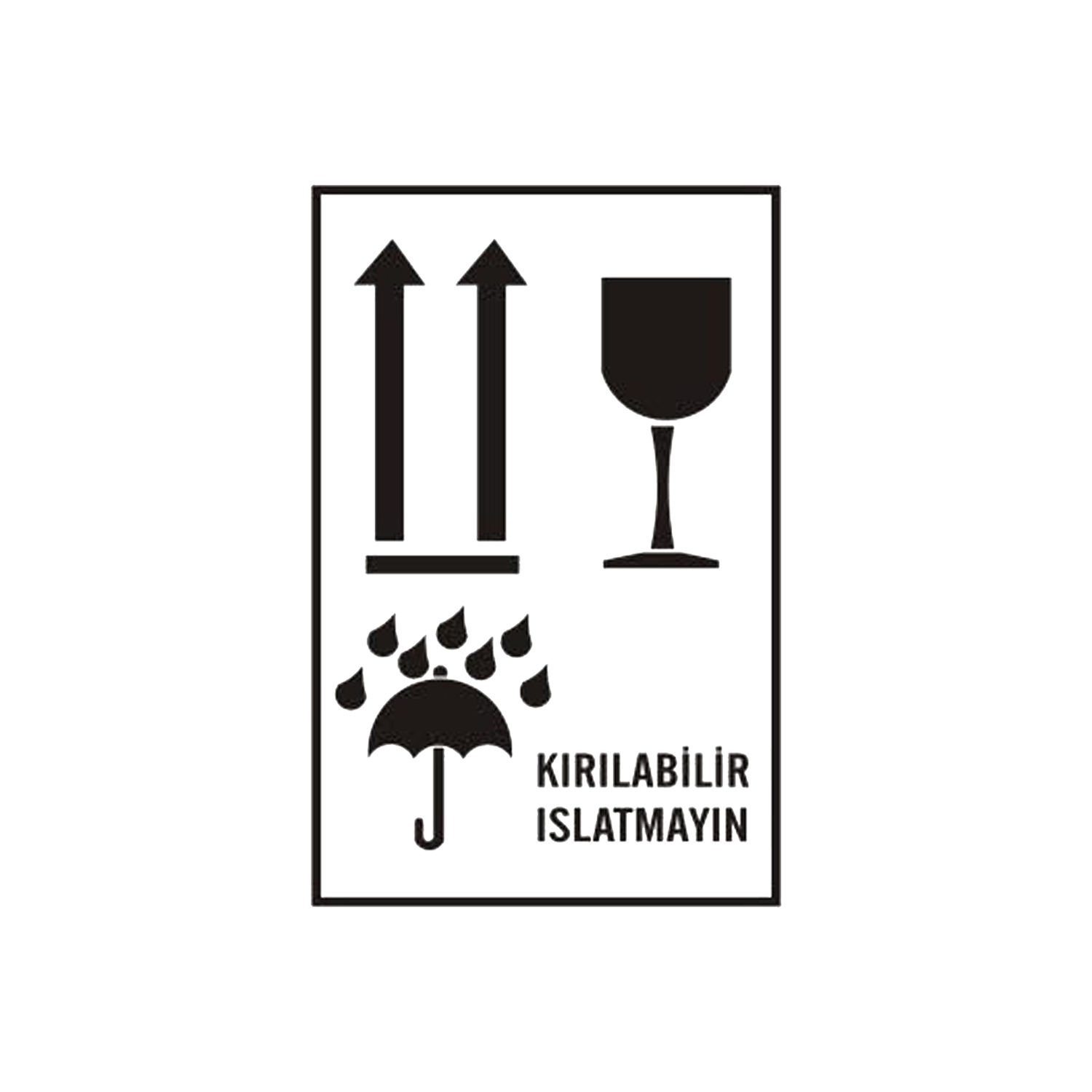 Transport Etiketleri (Kırılabilir Islatmayın Etiketi)