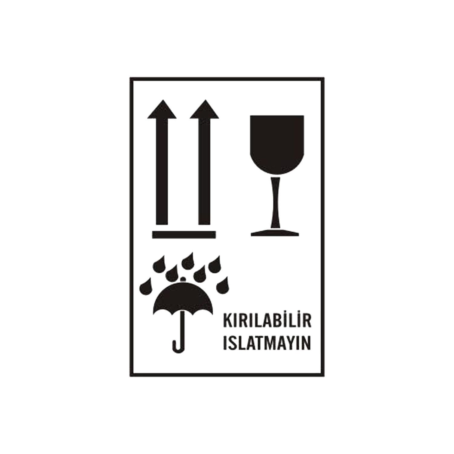 Transport Etiketleri (Kırılabilir Islatmayın Etiketi)