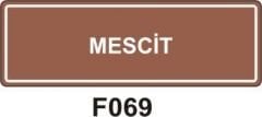 Mescit Levhası