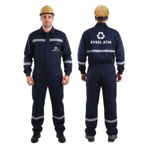 16/12 Gabardin Evsel Atık Tulumu