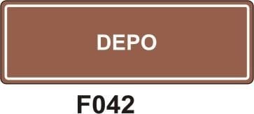 Depo Levhası