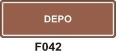 Depo Levhası