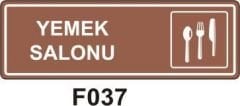 Yemek Salonu Levhası