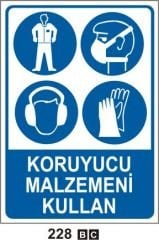 Koruyucu Malzemeni Kullan