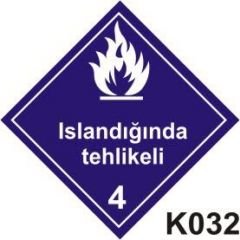 Tehlikeli Madde Taşıma Etiketleri