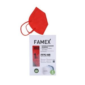Famex Mask FFP2 NR Medikal Maske Tekli Paket 10 Adet