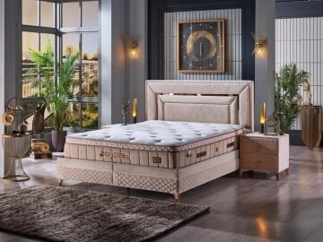 Oxycore Torba Yaylı Oksijenli Hijyenik Kuş Tüyü Sünger Ergonomik Yatak