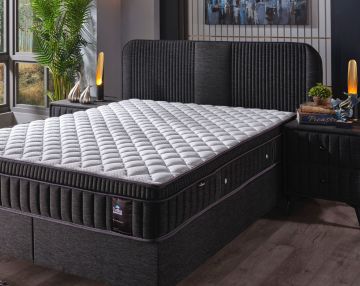 Floransa Torba Yaylı Kendinden Pedli 4 Mevsim Omurga Destek Süngerli Yatak Seti