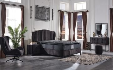 Ferro Orthopedic Bölgesel Torba Yay Sistemli Yatak+Baza+Baza Başlığı