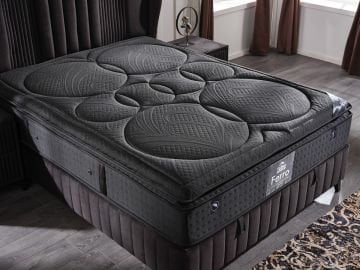 Ferro Orthopedic Bölgesel Torba Yay Sistemli Yatak+Baza+Baza Başlığı