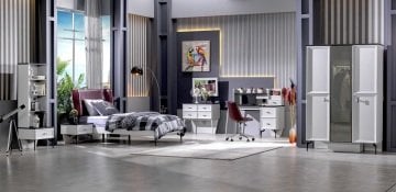 Zarif Genç Odası Sis Grisi