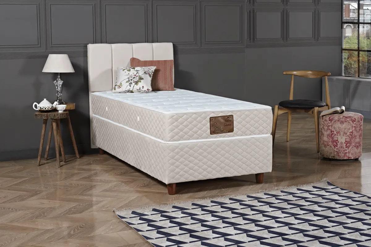 Elena DSC Yaylı Anatomik Sünger 4 Mevsim Tek Kişilik Yatak