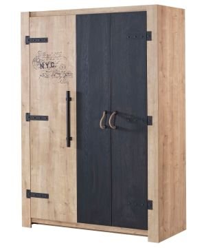 Palette 3 Kapaklı Dolap