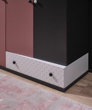 Rosetta 3 Kapaklı Dolap