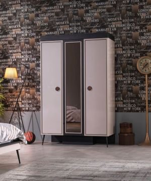 Rovigo 3 Kapaklı Dolap