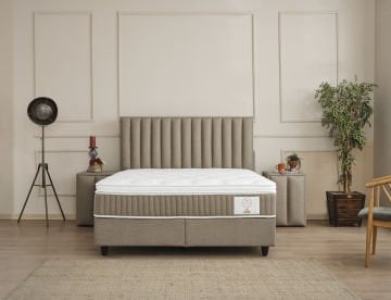 BELEZZA Sandıklı Kilitlenebilir Amortisörlü Fonksiyonel Baza