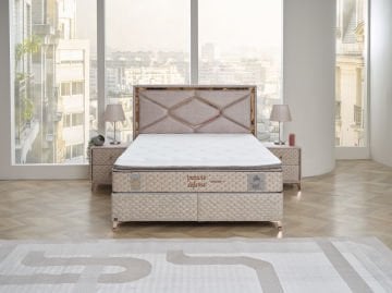 İmmune Defence Pedli 4 Mevsim Kuş Tüyü Sünger Torba Yaylı Yatak