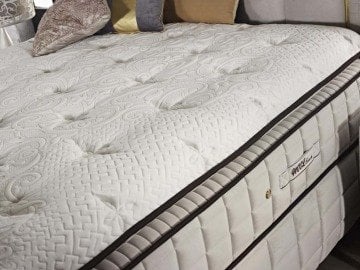 Wool Touch Pedli Koyun Yünü Torba ve Paket Yaylı Ortopedik Yatak Seti