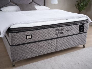 İmmune Defence Pedli 4 Mevsim Kuş Tüyü Sünger Torba Yaylı Yatak