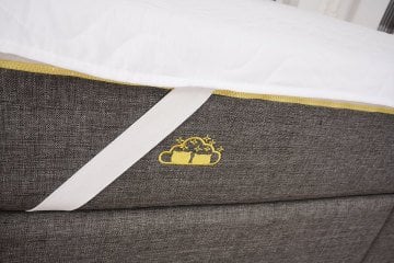 Visco Comfort Visco ve Kuş Tüyü Sünger Ortopedik Yıkanabilir Fermuarlı Kılıflı 4 Mevsim Yatak Seti