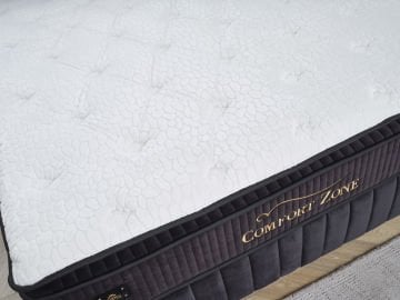 Comfort Zone Pedli Çift Yönlü-Kuş Tüyü Sünger (Yumuşak Sünger-Sert Sünger) Dual Torba Yaylı Yatak Seti