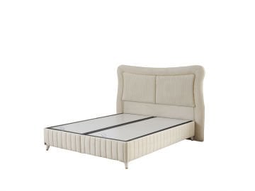 Comfort Zone Pedli Çift Yönlü-Kuş Tüyü Sünger (Yumuşak Sünger-Sert Sünger) Dual Torba Yaylı Yatak Seti Yatak+Baza+Başlık