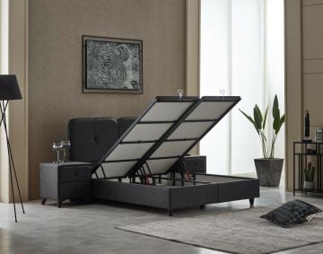 Bodrum Yatak Baza Başlık Seti