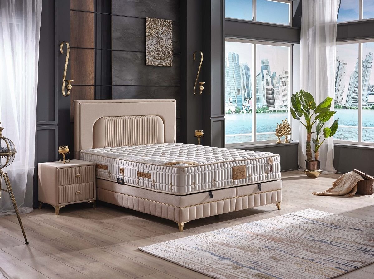 Dream Cloud Ortopedik Kuş Tüyü Sünger Doğal Viskon Kumaş Yatak