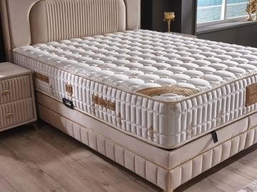 Dream Cloud Ortopedik Kuş Tüyü Sünger Doğal Viskon Kumaş Yatak