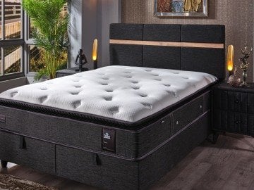 Roma Torba ve Paket Yaylı Pedli 4 Mevsim Ortopedik Yatak