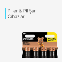 Piller & Pil Şarj Cihazları