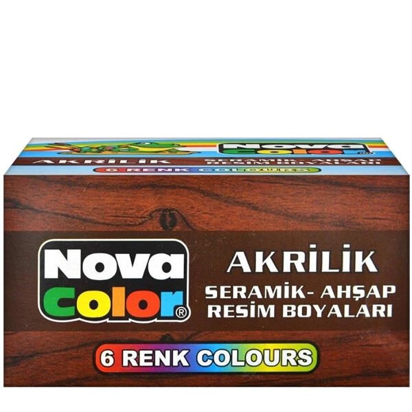 Nova Color NC-180 6 lı Akrilik Boya