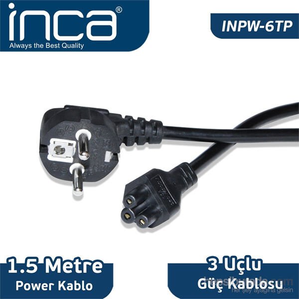 Inca IPW-33TP 3 mt Güç Kablosu