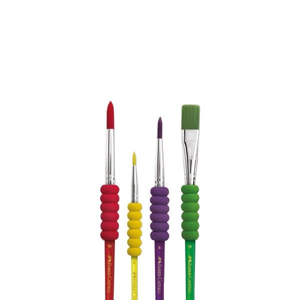 Faber-Castell 4 Adet Fırça Soft Touch Set