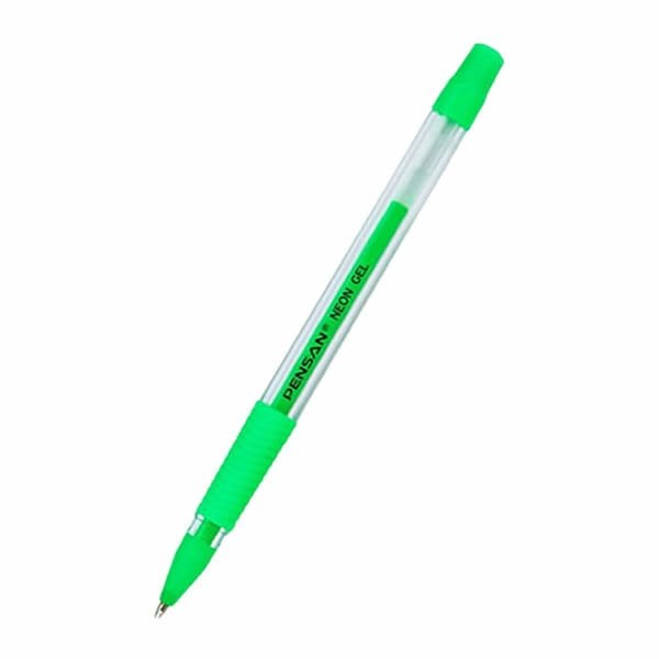 Pensan 1,0 mm Neon Yeşil Jel Tükenmez Kalem