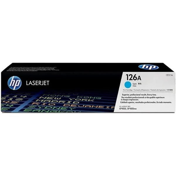 HP CE311A 126A laserjet Cyan Orjinal Toner