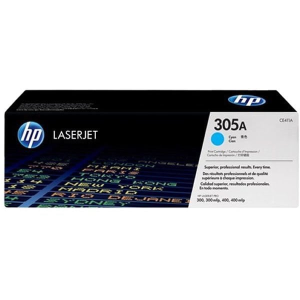 Hp Ce411A 305A Laserjet Mavi Orjinal Toner