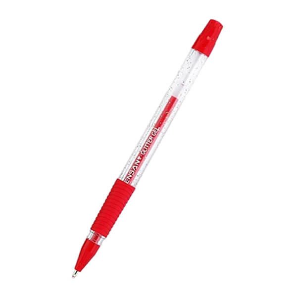 Pensan 1,0 mm Kırmızı Simli Jel Tükenmez Kalem
